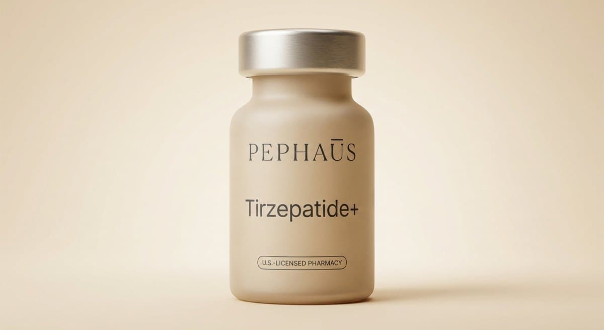Pephaus compounded tirzepatide vial