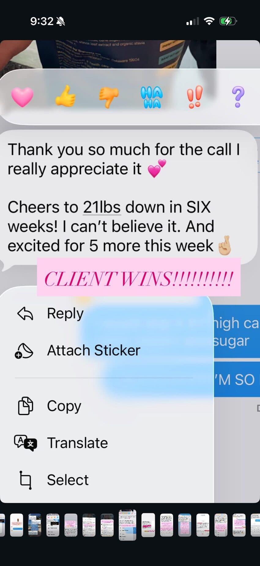 Client message 11